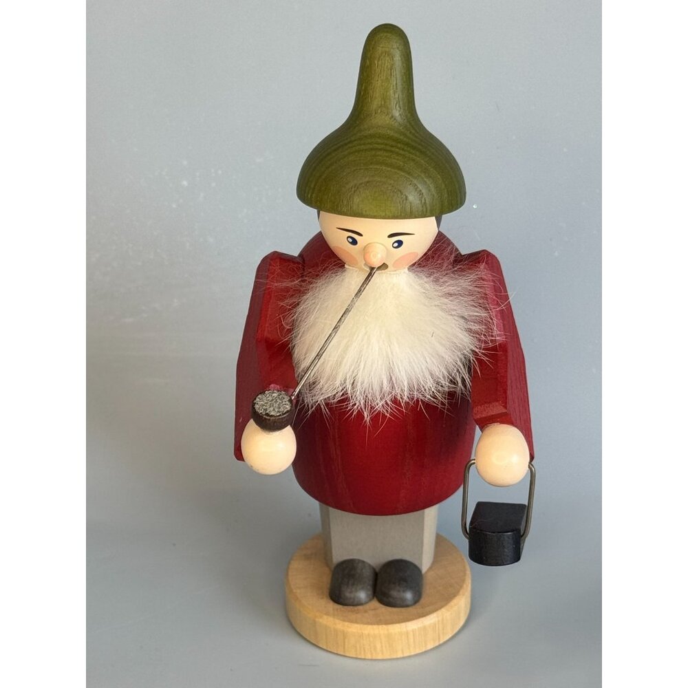 German Erzgebirge Ore Mountains Räuchermann Asian Smoker Lantern Pipe 6 3/4" - Picture 9 of 10